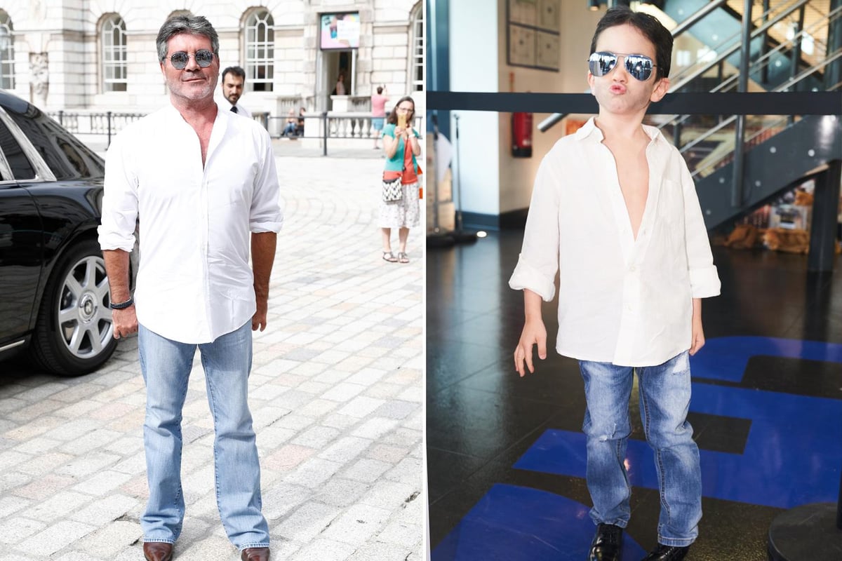 Simon Cowell’s son Eric looks adorable as he dresses up as X Factor judge | London Evening Standard