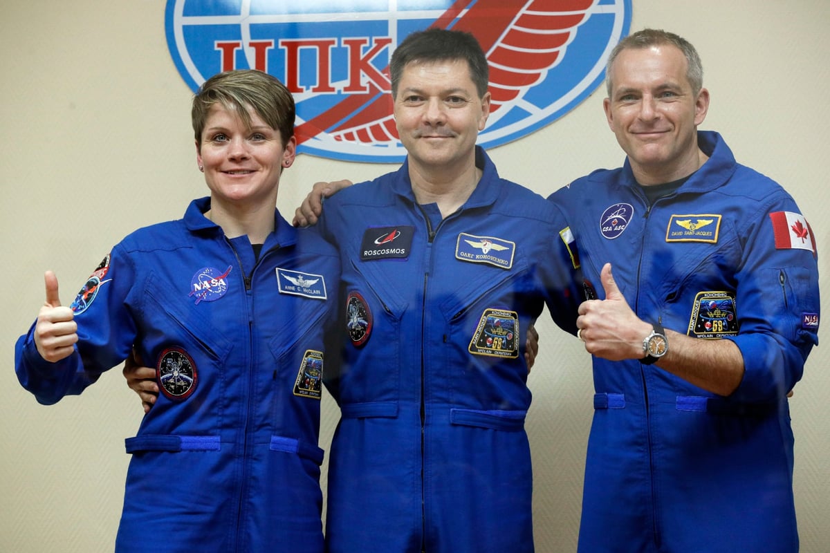 Astronauts heading to International Space Station on Soyuz rocket say they are ‘psychologically and physically prepared’ following emergency landing | London Evening Standard