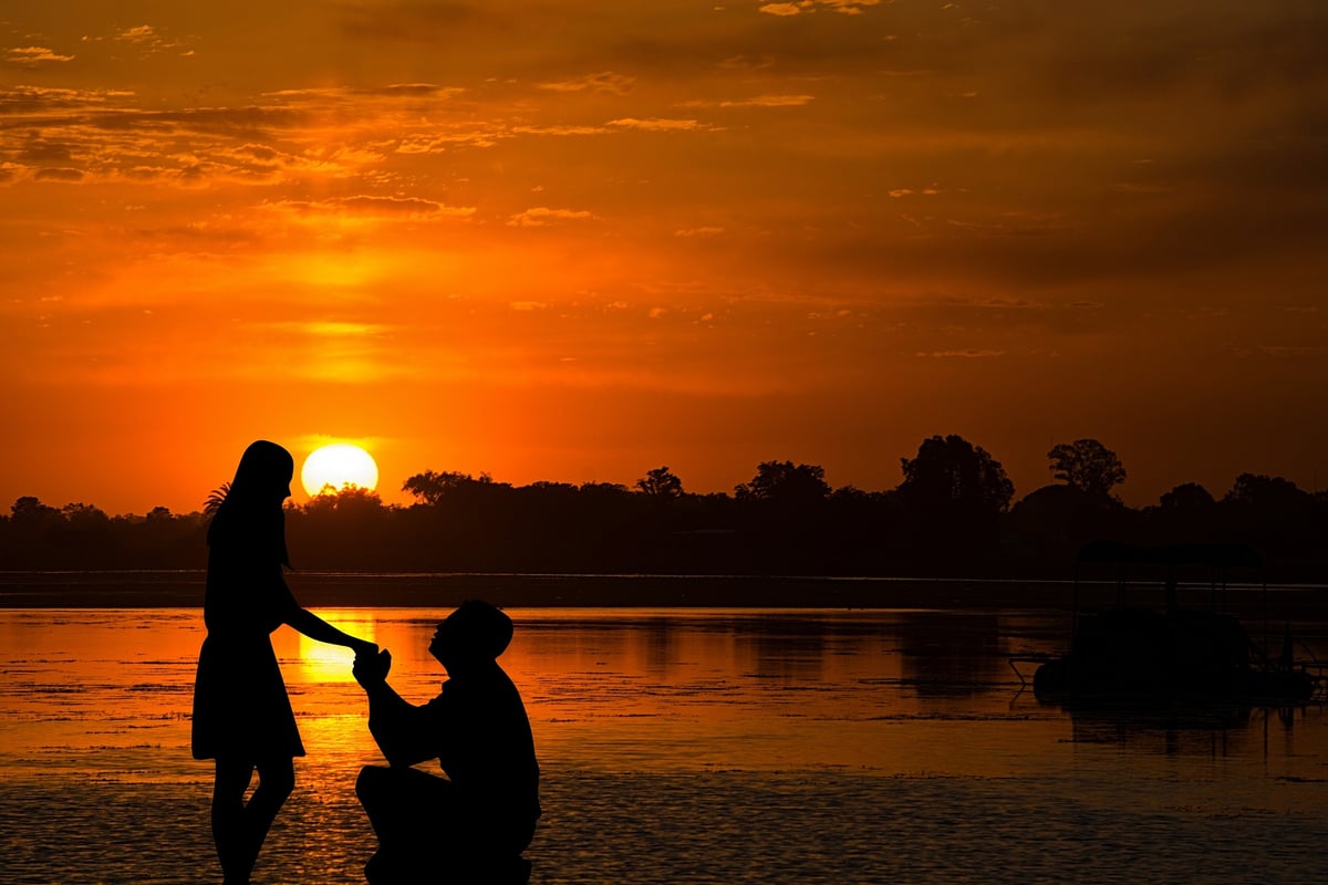 Doting boyfriend proposes with six rings for girlfriend to choose from | London Evening Standard