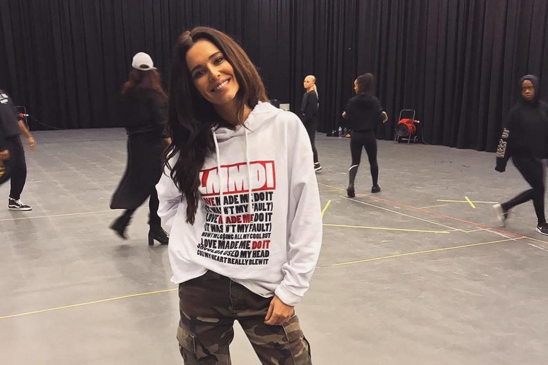 Cheryl left red-faced by mistake on Love Made Me Do It hoodies | London Evening Standard