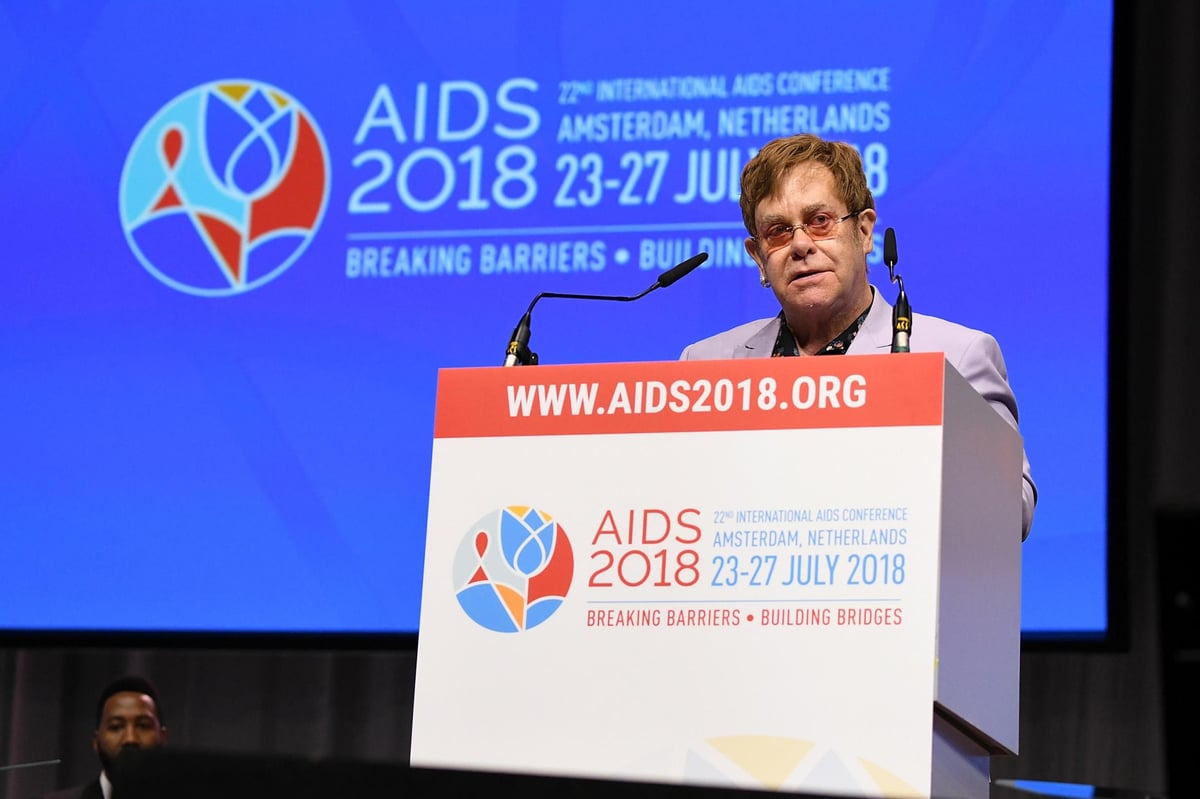 Sir Elton John's AIDSfree appeal message: Donate now and start your year by giving the greatest gift of all... life | London Evening Standard