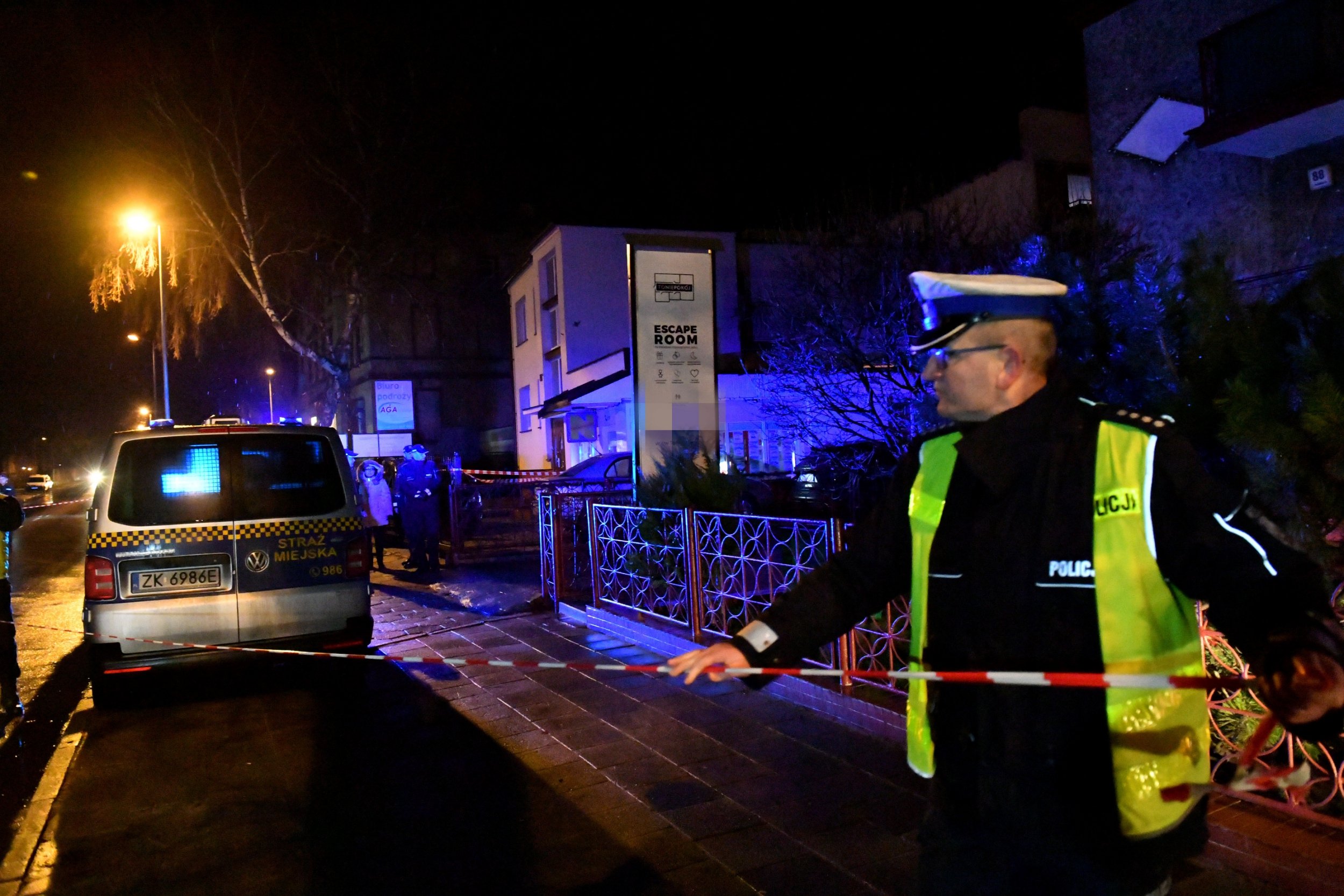 Five teenage girls killed in fire at Escape Room site in Poland