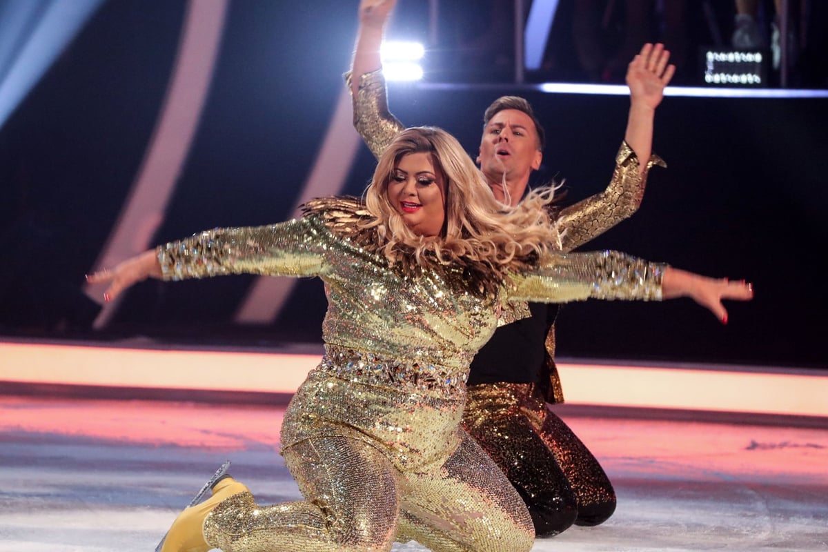 Gemma Collins 'in tears' at Dancing on Ice training after furious spat with Jason Gardiner | London Evening Standard