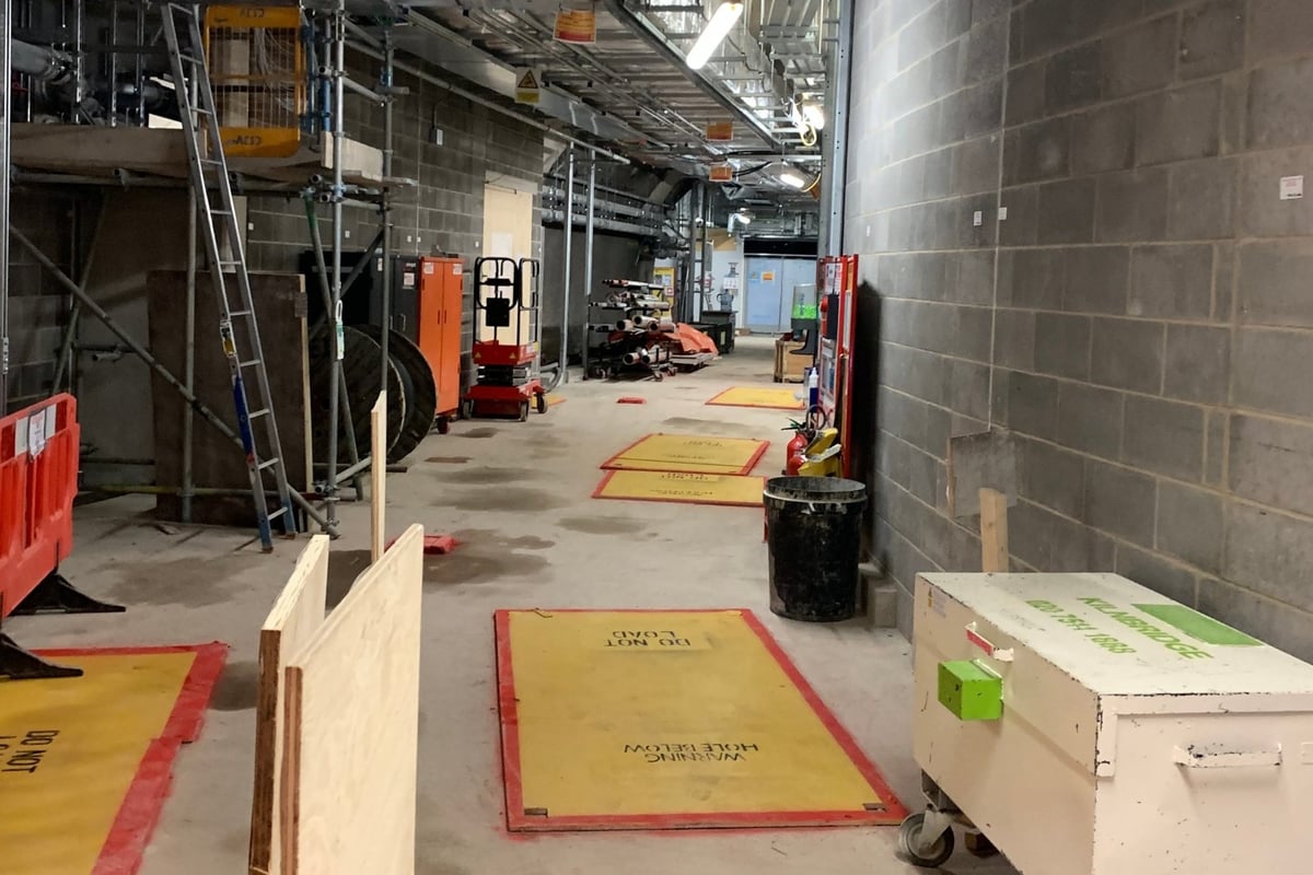 Stark extent of Crossrail's unfinished work revealed with Bond Street station months away from completion | London Evening Standard