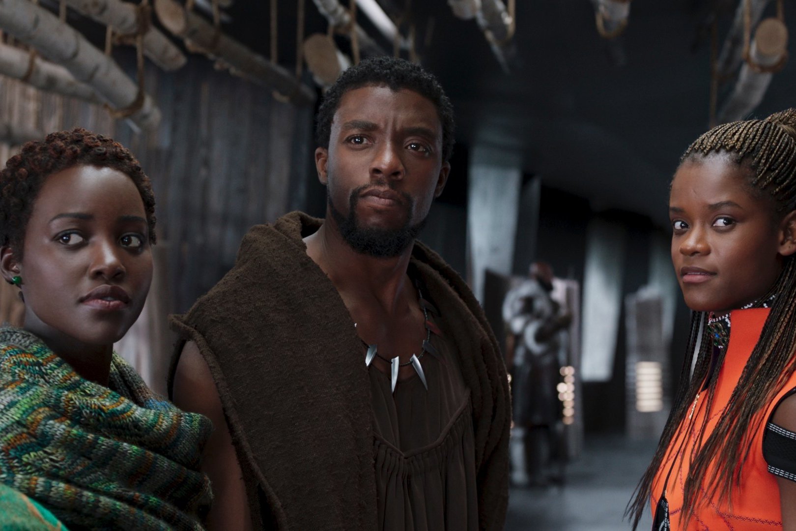 Black Panther's Letitia Wright and Lupita Nyong'o celebrate nomination