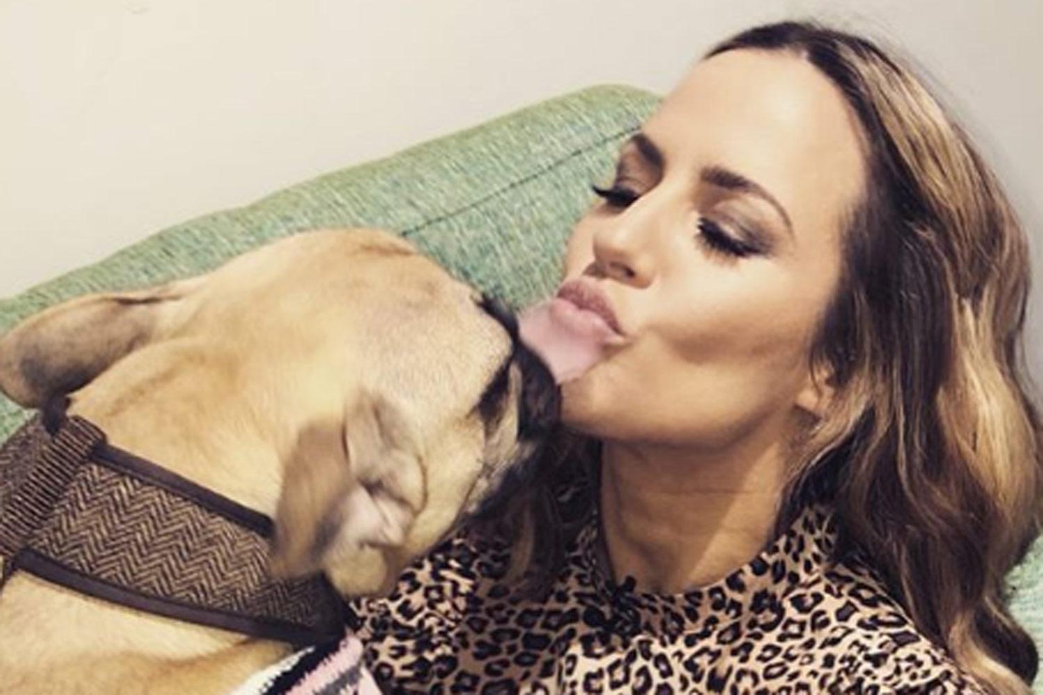 Caroline Flack shares adorable video as she's reunited with dog Ruby