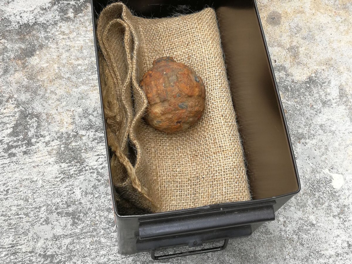 Hong Kong police destroy First World War hand grenade found in shipment of potatoes | London Evening Standard