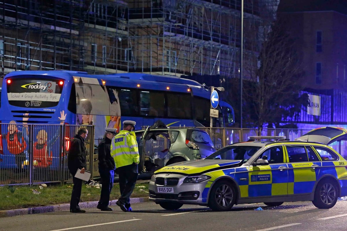 A40 crash: Two dead as car ploughs into coach following police pursuit in west London | London Evening Standard