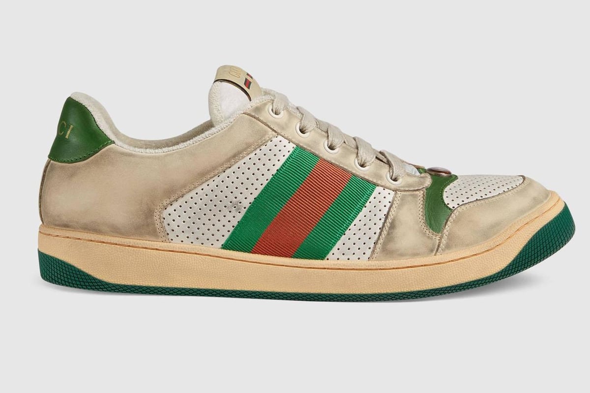 Gucci charging £615 for pair of dirty-looking trainers with scuff marks | London Evening Standard