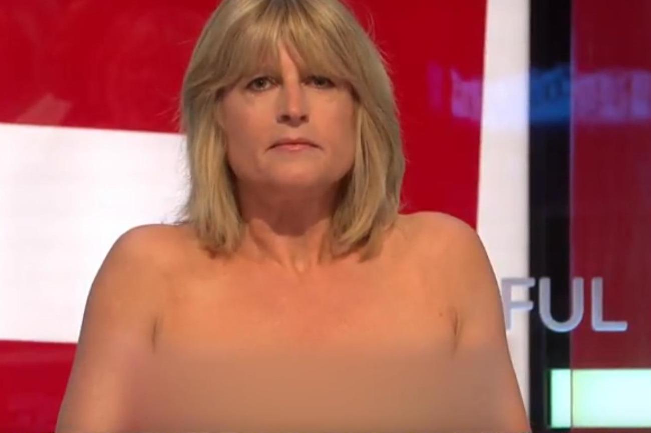 Remainer Rachel Johnson strips off on Sky News over Brexit