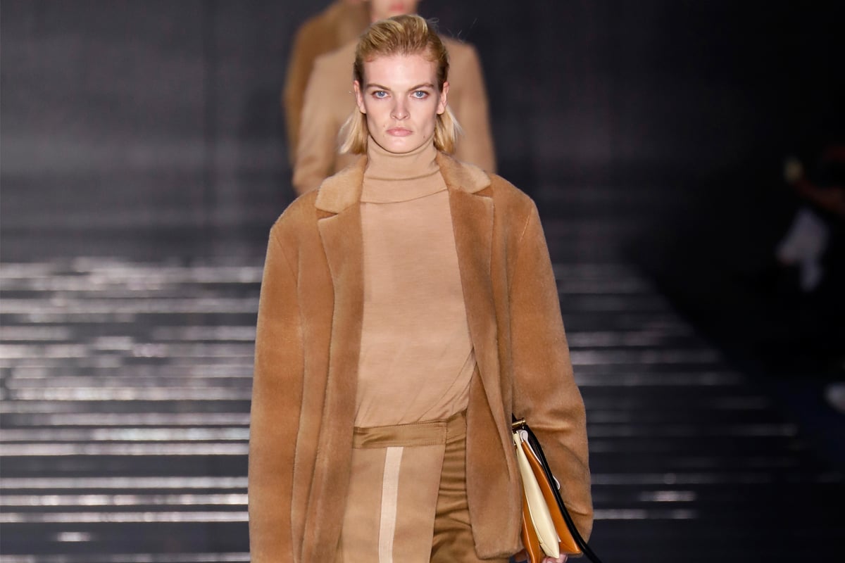 Camel was the colour of choice at Hugo Boss's AW19 show | London Evening Standard