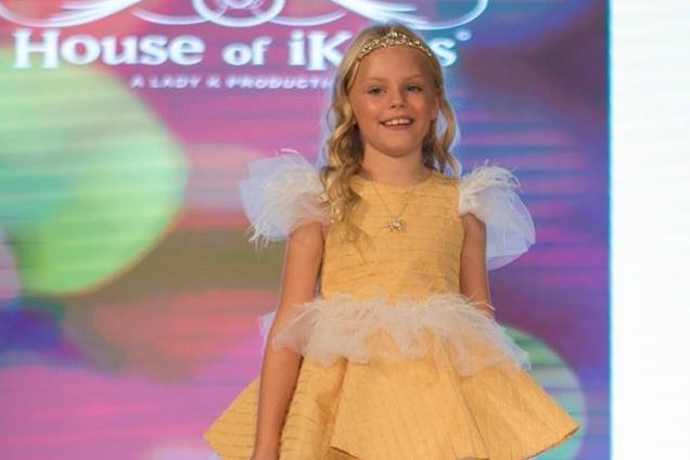 Girl, eight, overcomes hole in her heart to take great strides in modelling career | London Evening Standard