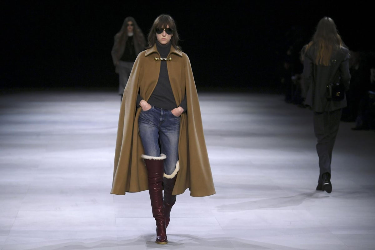 Shock and awe: Hedi Slimane swaps rock and roll for Left Bank ladies at sophomore Celine show | London Evening Standard