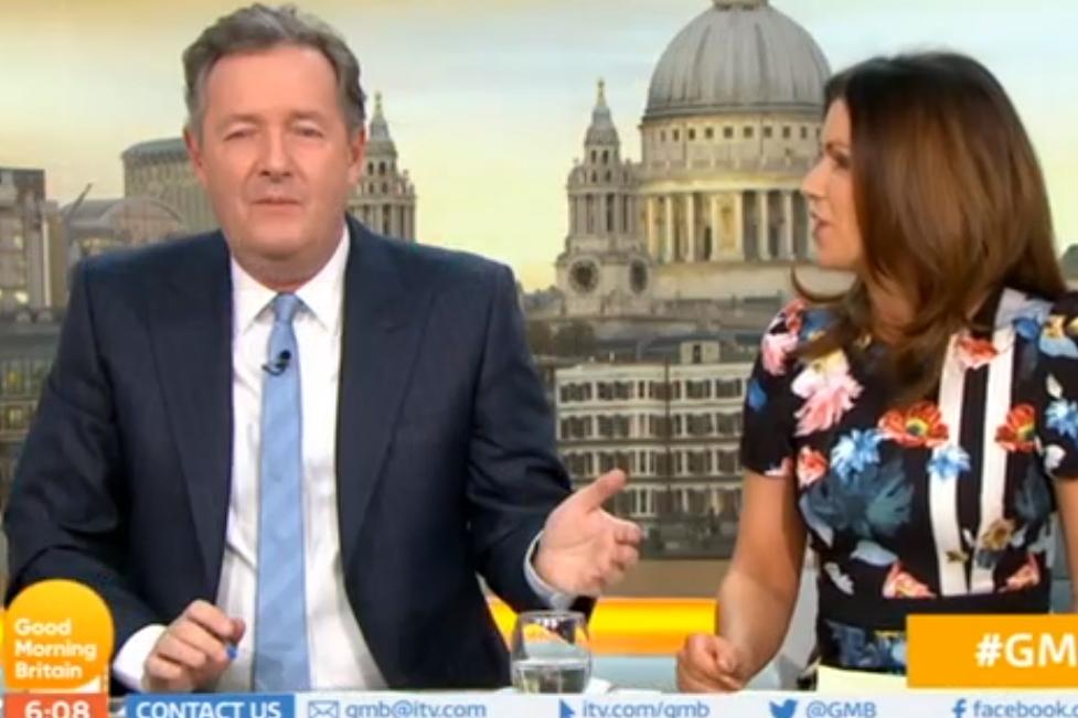 Piers Morgan loses his temper at Susanna Reid on Good Morning Britain: ‘Stop interrupting me!’ | London Evening Standard