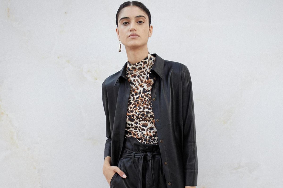 Why a leather shirt is the answer to mid-season style | London Evening Standard