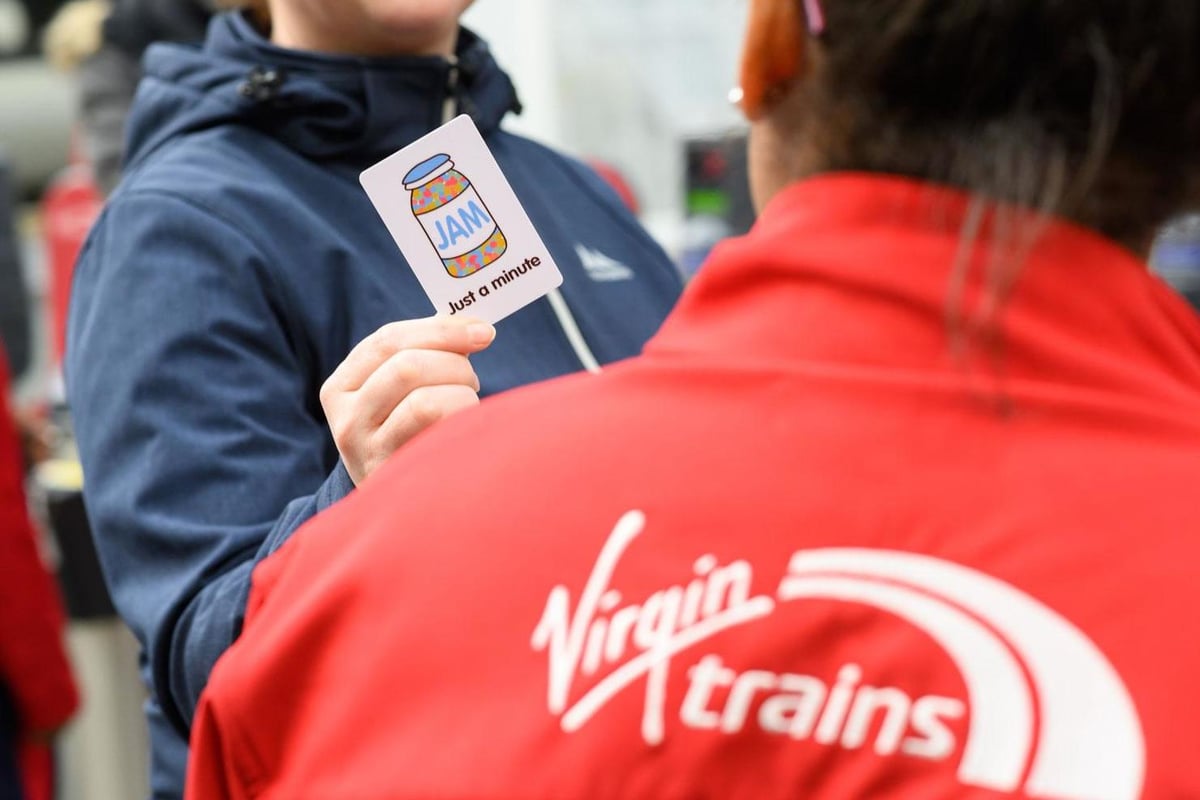 Virgin Trains launch communication cards for passengers with 'invisible disabilities' | London Evening Standard