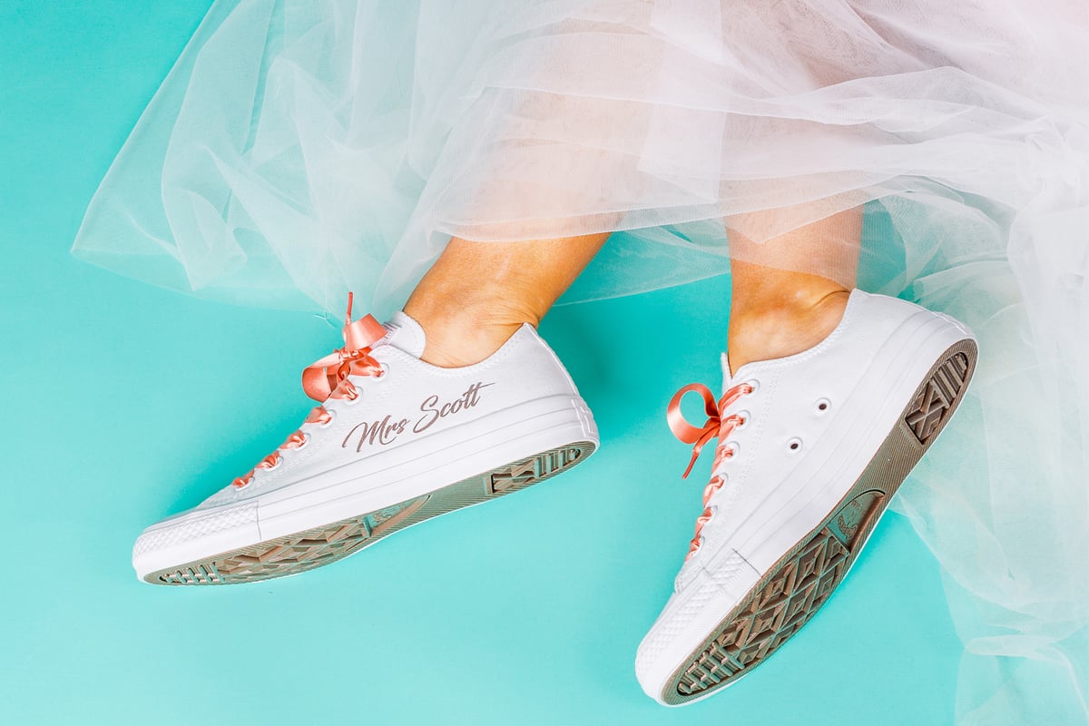 A definitive guide to wearing trainers on your wedding day | London Evening Standard