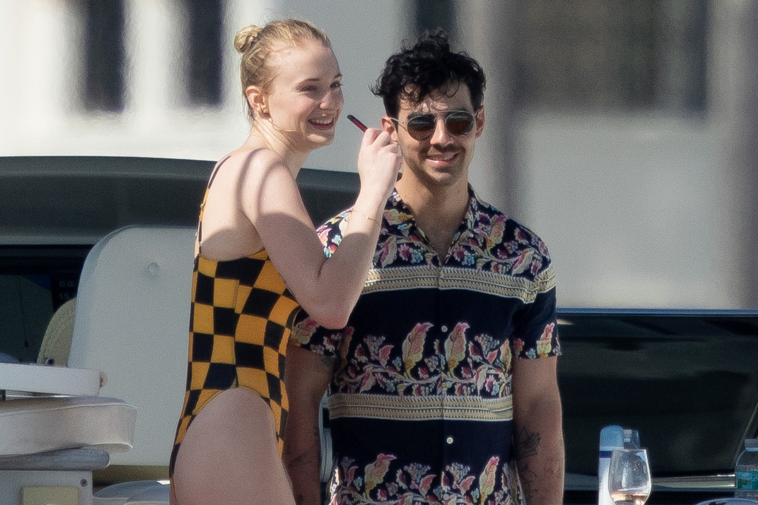 Sophie Turner and Nick Jonas double date with Priyanka Chopra and Nick