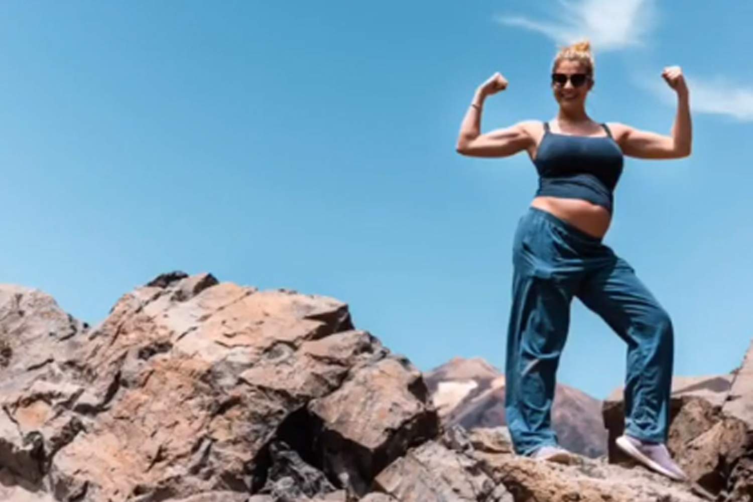 Gemma Atkinson slams claims she took 'gruelling' hike while pregnant