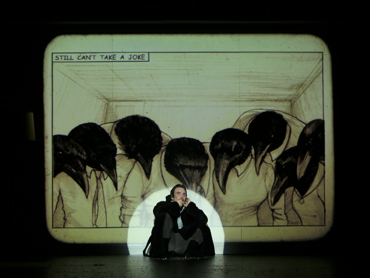 Grief Is the Thing With Feathers review: Cillian Murphy probes depths of sorrow in visually bold show | London Evening Standard