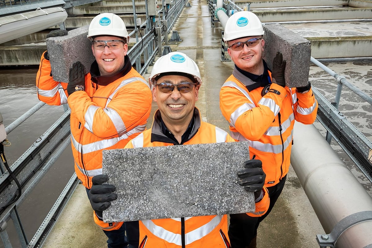 Energy efficient bricks made from human waste to help build London homes | London Evening Standard