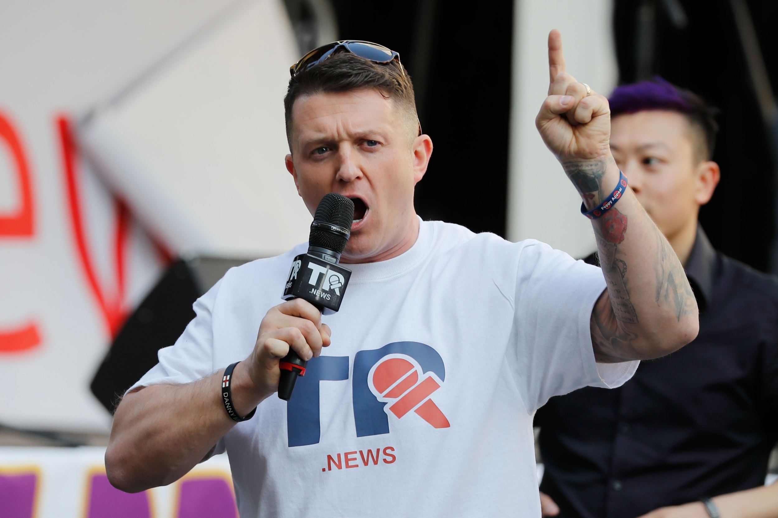 Tommy Robinson sued for £100,000 by Syrian schoolboy
