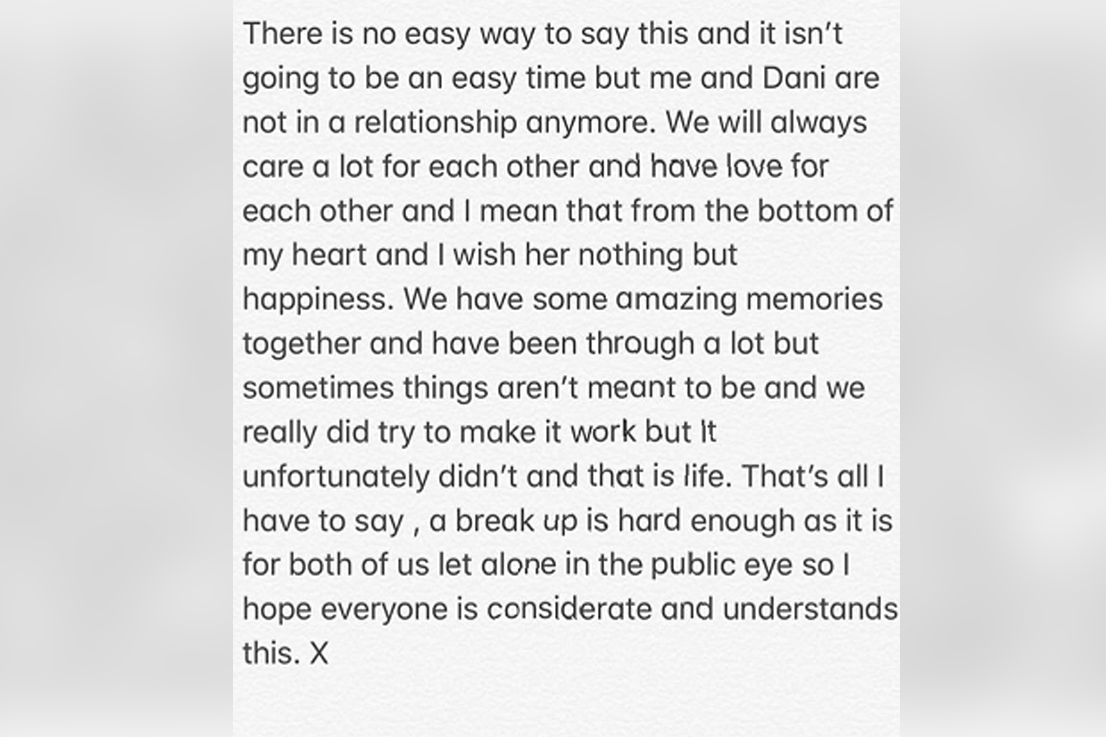 Jack and Dani split: Love Island winner admits she's FALLEN OUT with co-star amid breakup | London Evening Standard
