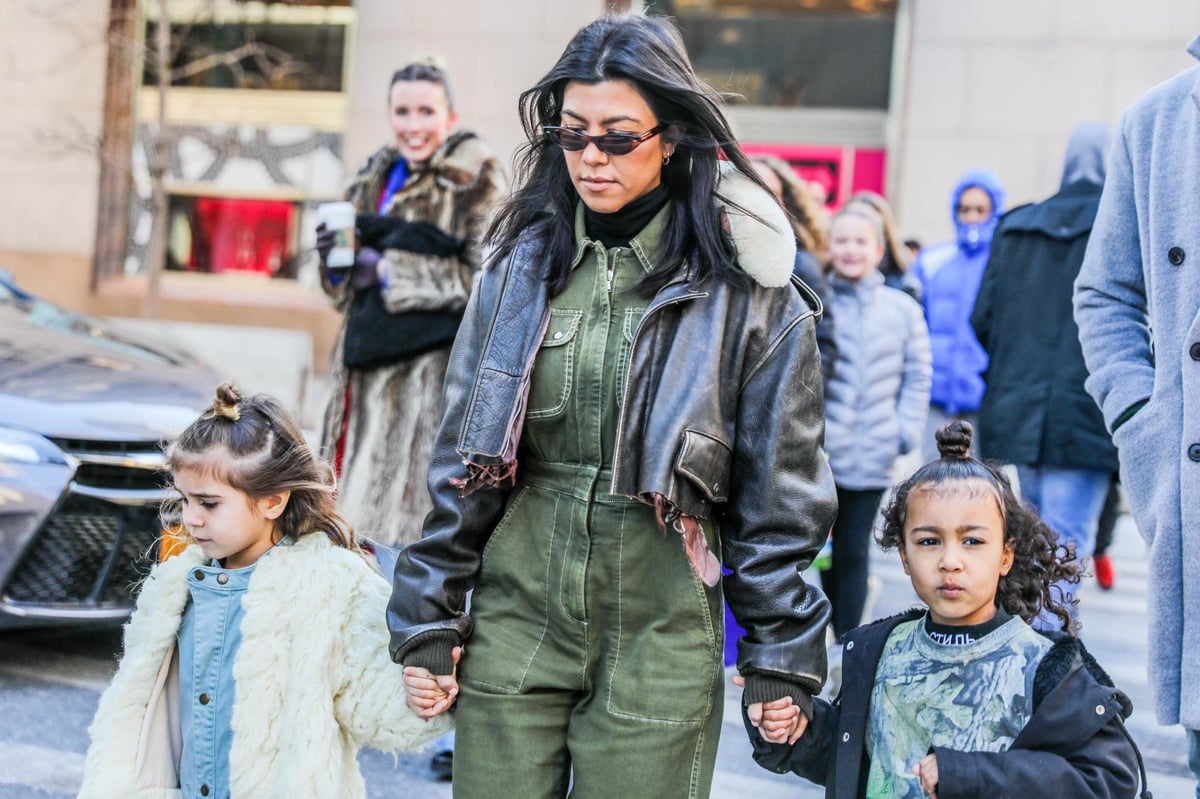 Kourtney Kardashian's daughter Penelope Disick wears £235 Gucci loafers to school | London Evening Standard