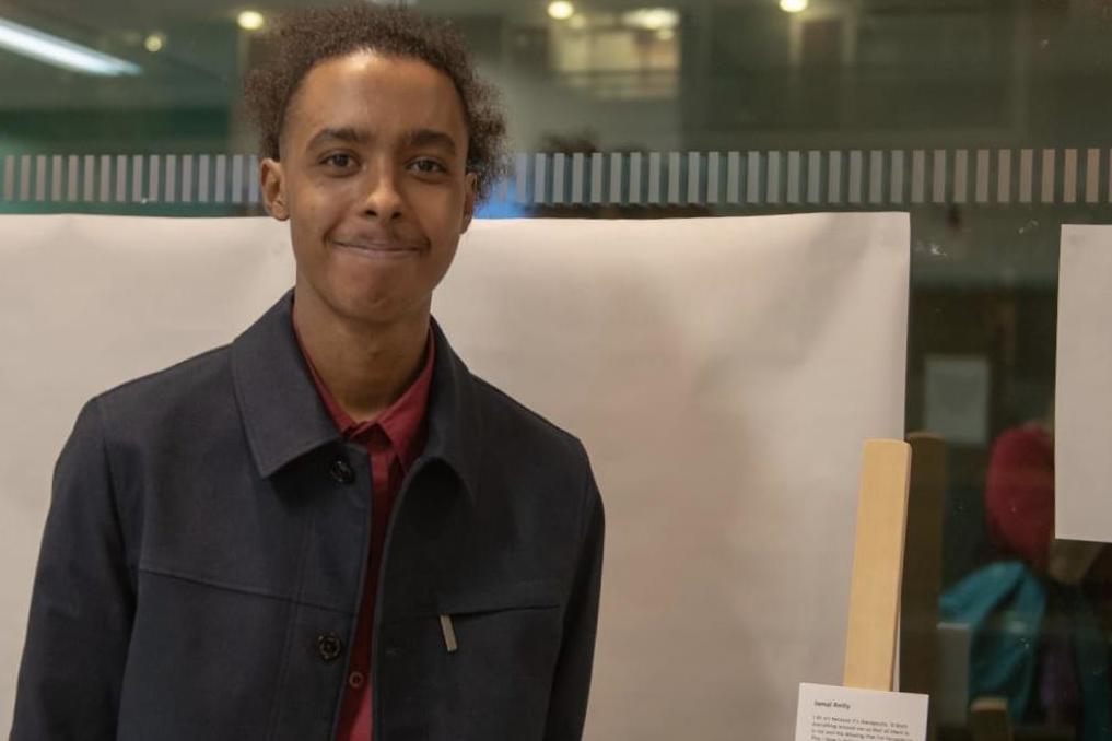 Meet the young artist who went from sleeping on the streets to designing for Ted Baker in one year | London Evening Standard