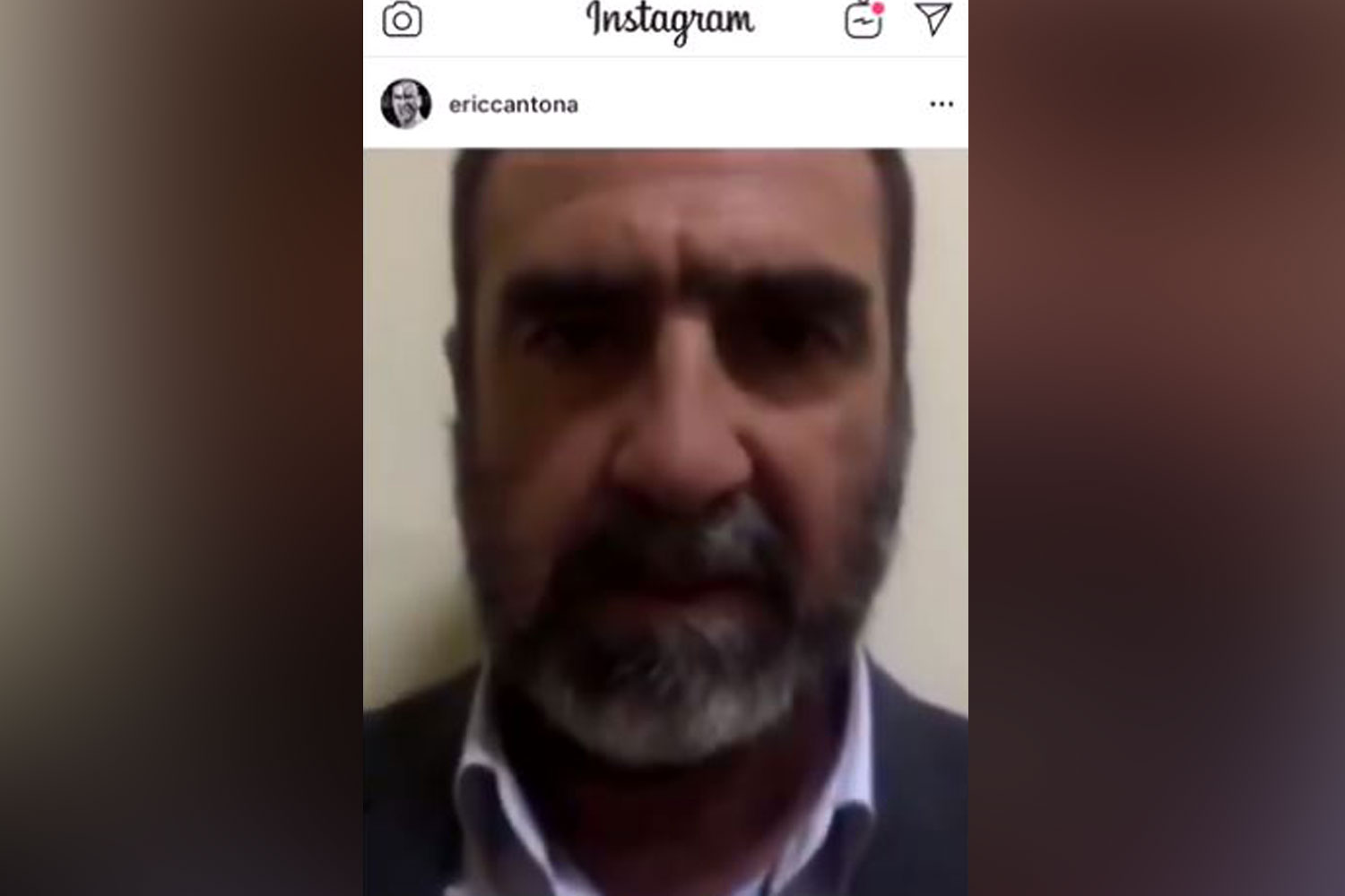 Eric Cantona sends internet into meltdown with explicit egg video