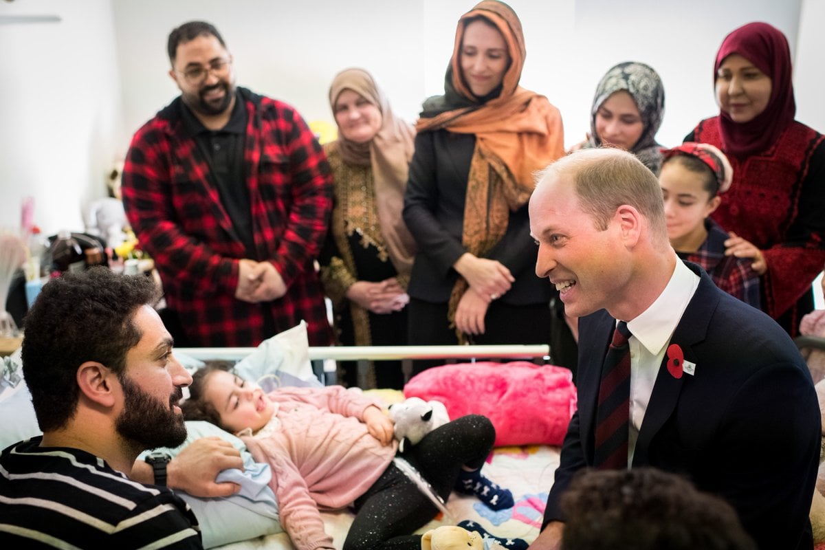 Prince William shares heart-warming moment with Christchurch mosque attack victims in hospital | London Evening Standard