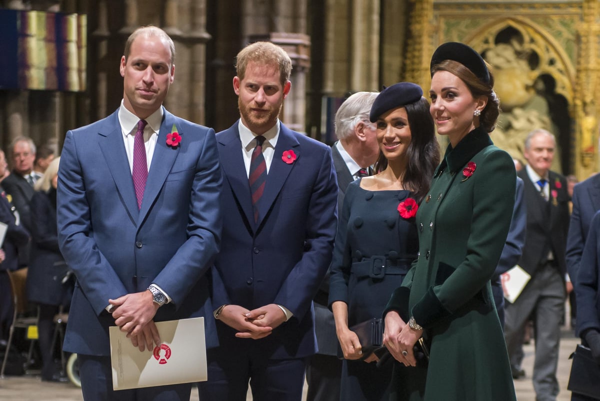 Friends of Prince William deny claims that he briefed against Harry