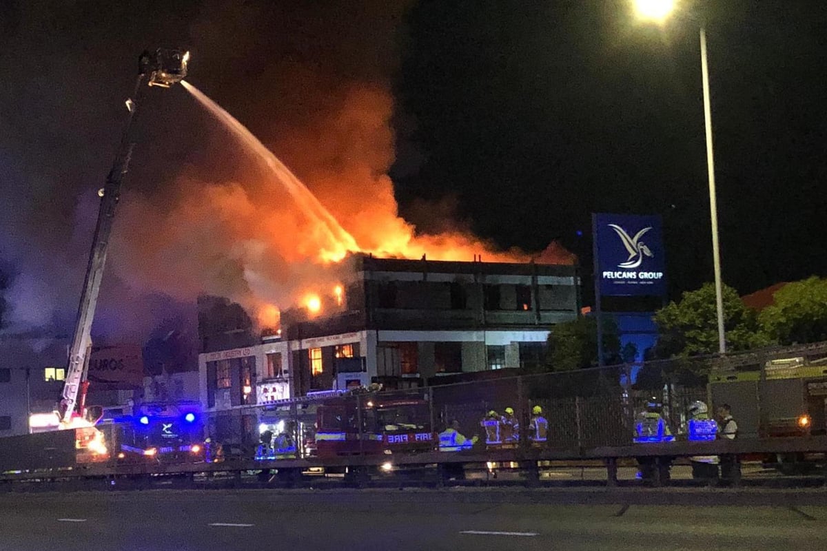 Neasden fire: North Circular reopens after rush-hour disruption from warehouse blaze | London Evening Standard