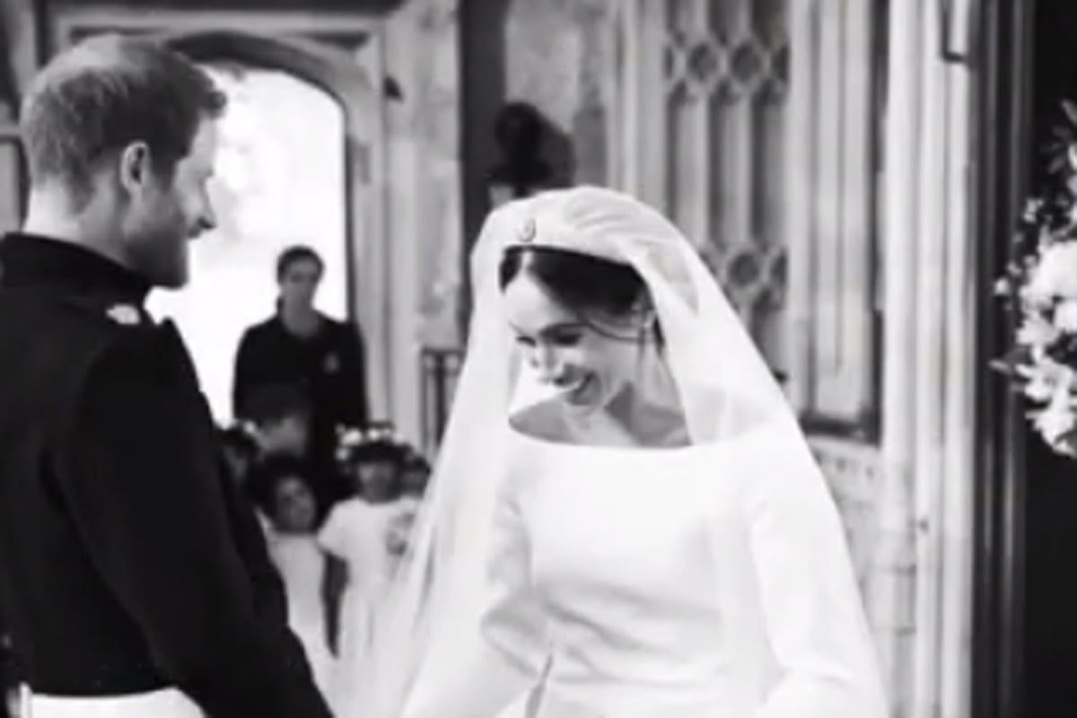 Meghan Markle and Prince Harry share sweet behind-the-scenes images of royal wedding as they celebrate their first anniversary | London Evening Standard