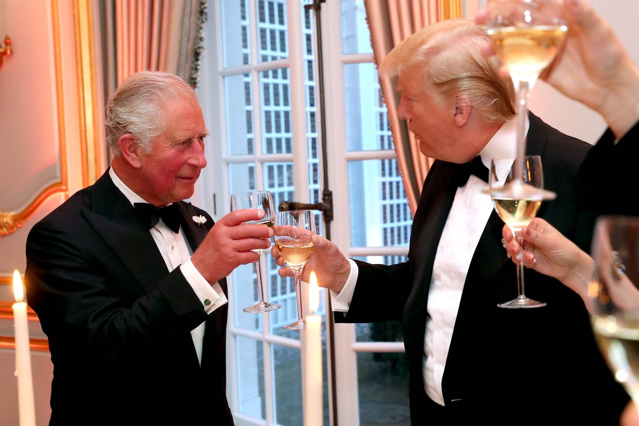 Inside Donald Trump's lavish dinner party with Charles and Camilla