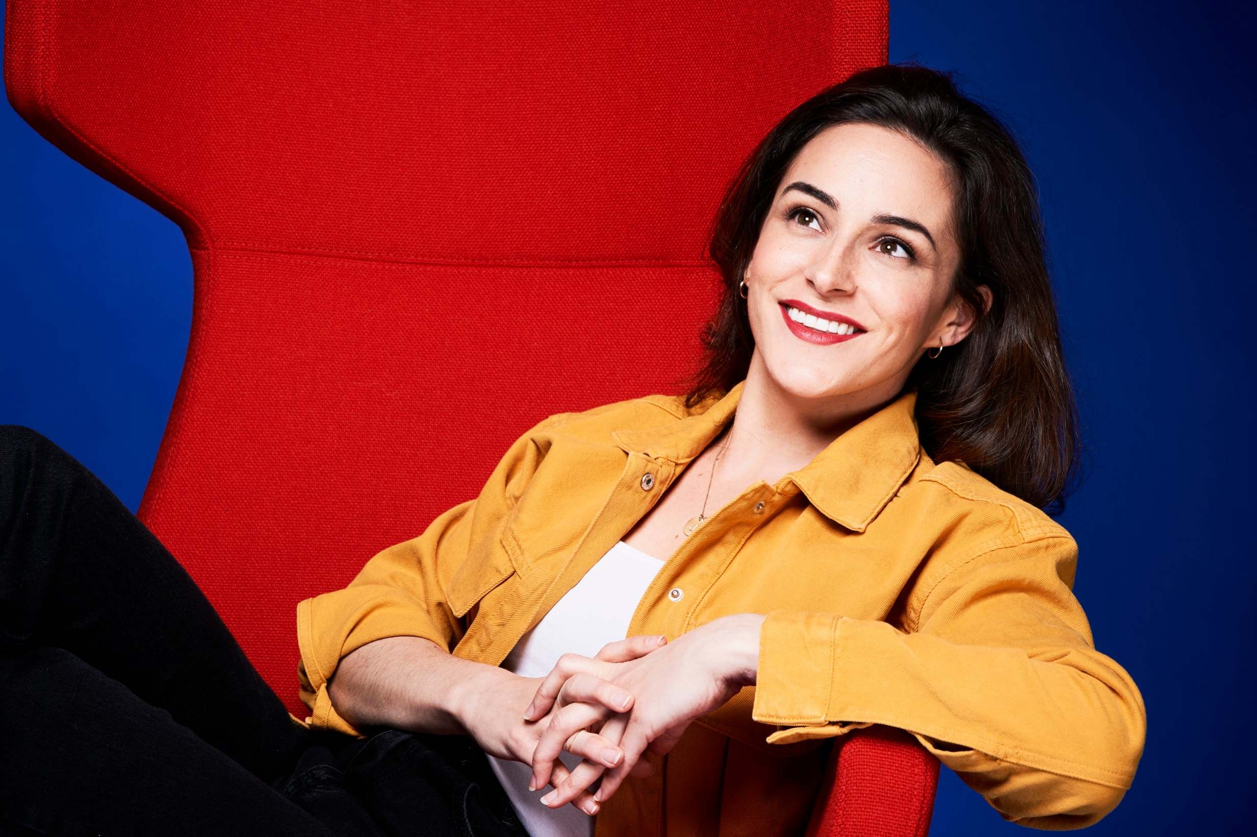 Janine Harouni on learning to walk again and her dad voting for Trump