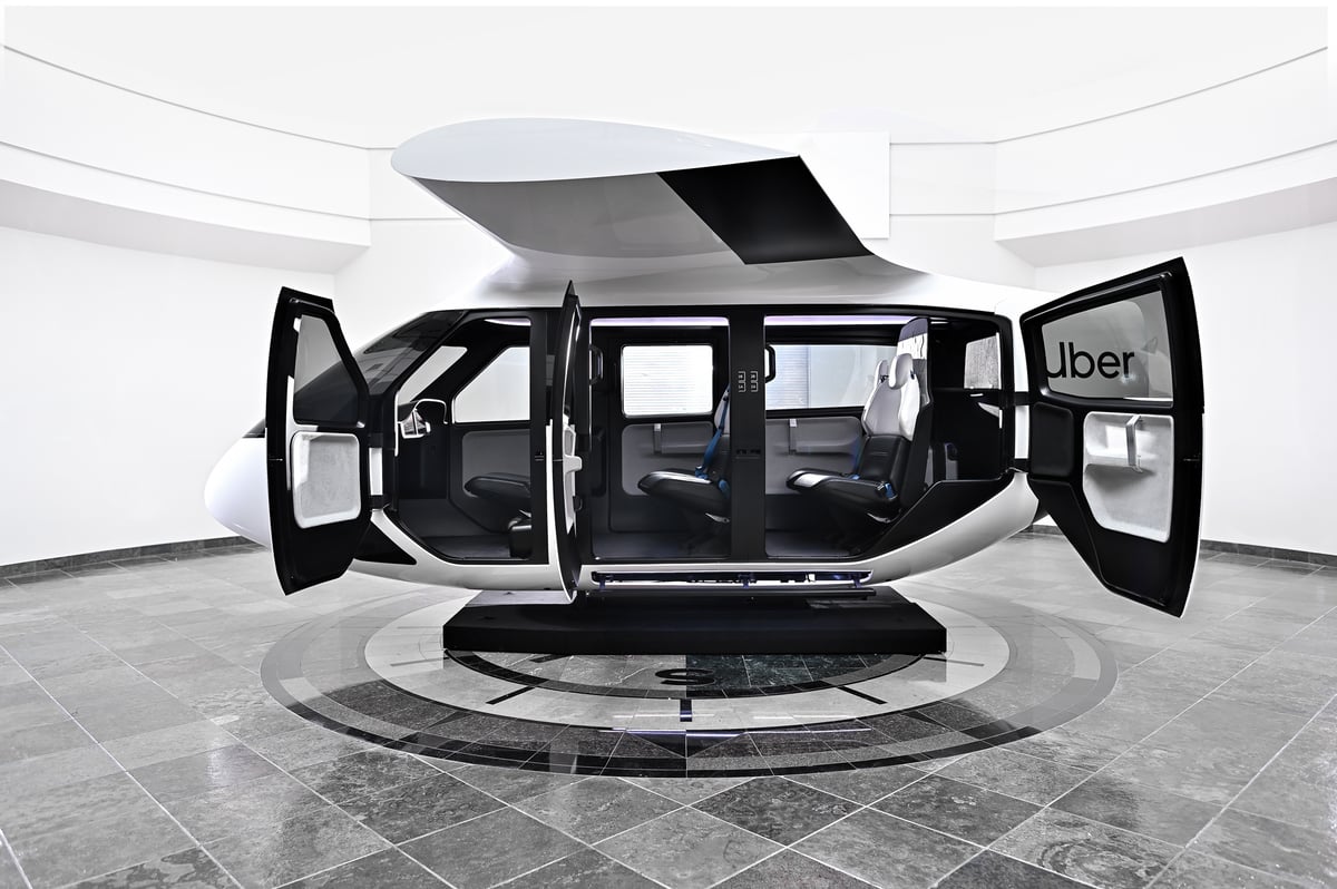 First glimpse inside Uber Air's futuristic flying taxis ahead of planned commercial launch in 2023 | London Evening Standard
