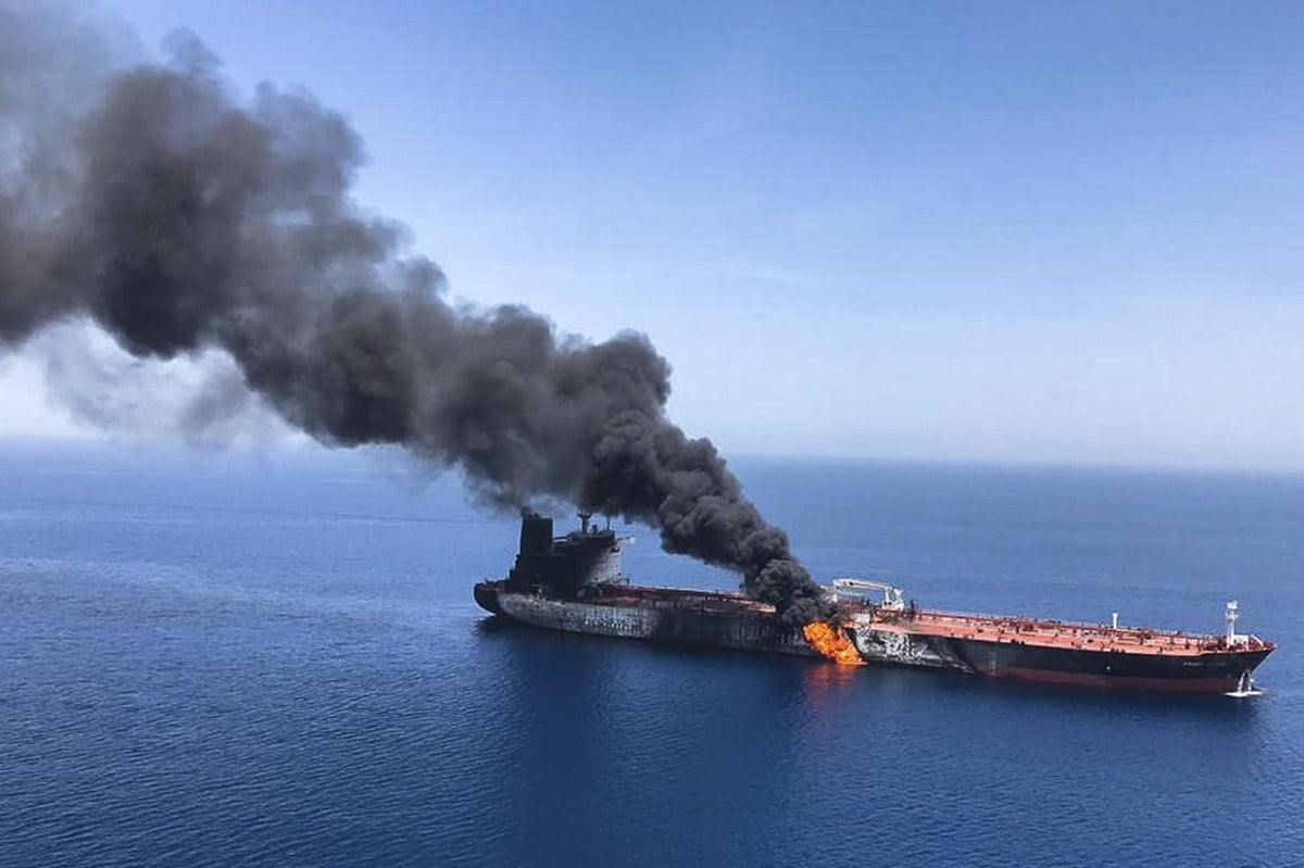 Iran rejects 'unfounded' claim it was behind attacks on two oil tankers in Gulf of Oman | London Evening Standard