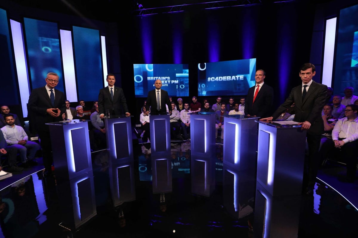 Tory leadership debate: Rory Stewart and Dominic Raab clash over Brexit as candidates blast Boris Johnson for absence | London Evening Standard