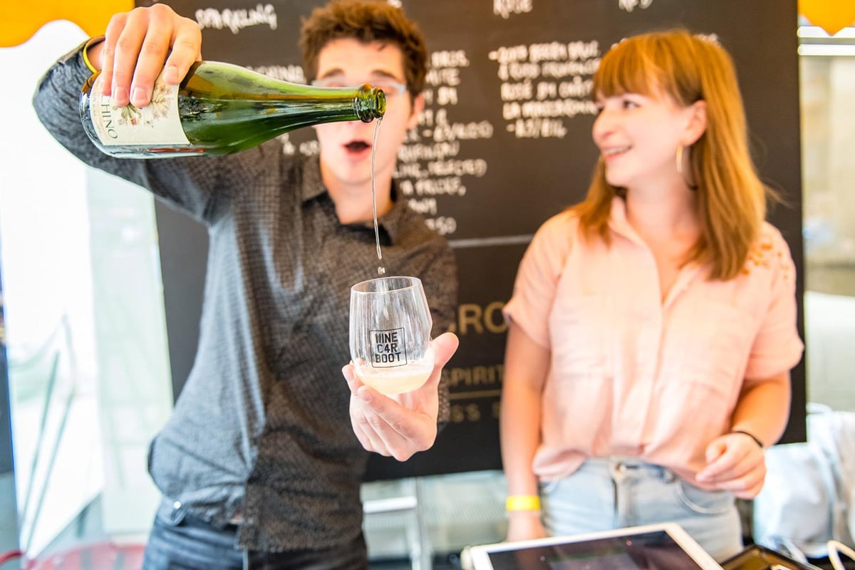 Wine tasting with a difference at London's Wine Car Boot | London Evening Standard
