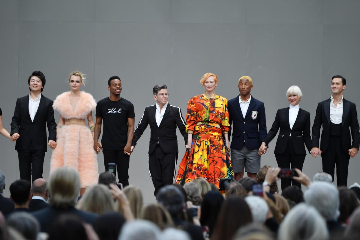 Cara Delevingne, Pharrell Williams, Tilda Swinton and Helen Mirren pay tribute at Karl Lagerfeld’s memorial 'Karl For Ever' | London Evening Standard
