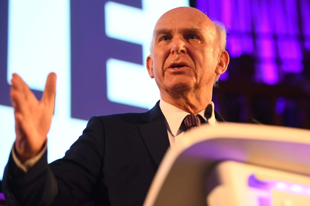 Sir Vince Cable says he is talking to Tory and Labour MPs about joining the Liberal Democrats | London Evening Standard