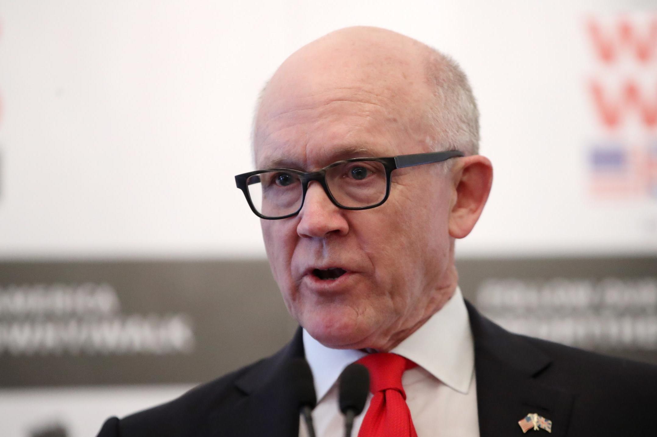 US ambassador to UK denies claims of racist and sexist remarks