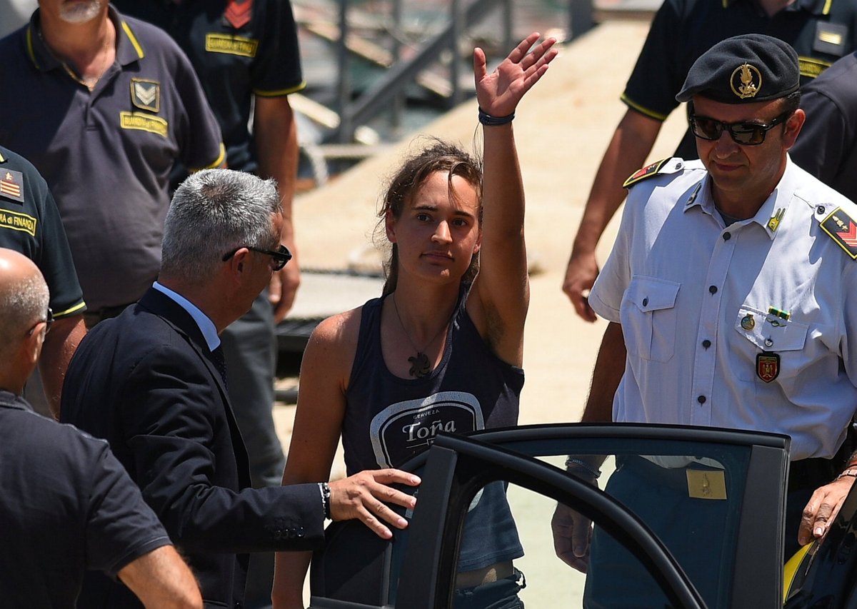 Carola Rackete: Nearly £1m raised to help migrant rescue ship captain arrested after police standoff | London Evening Standard