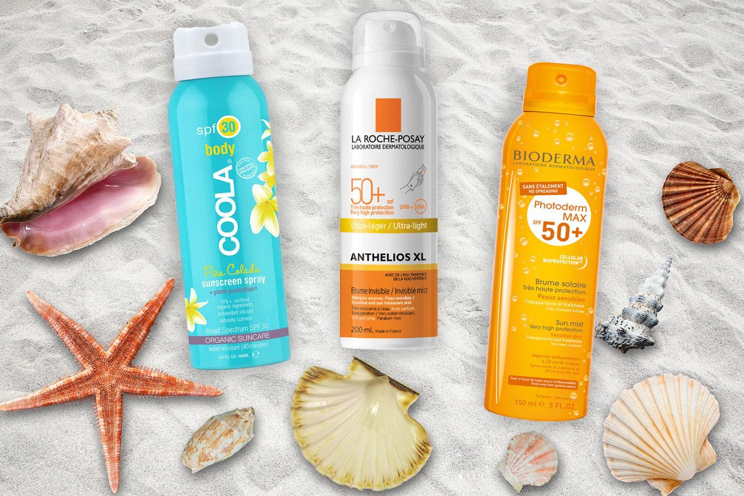 Best spray sunscreens for your face and body