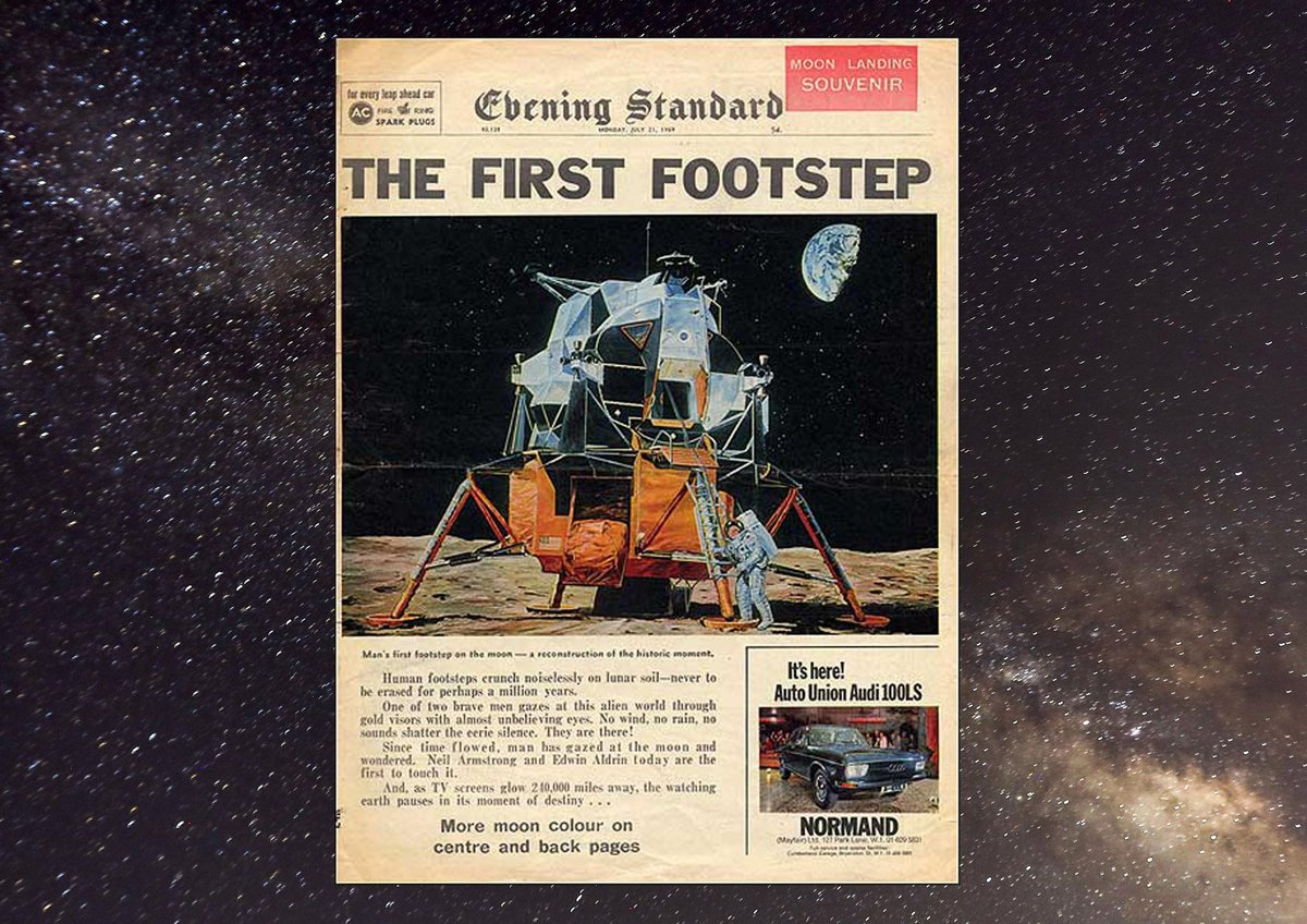 One giant leap: how the Evening Standard was first in the race to cover the moon landing | London Evening Standard