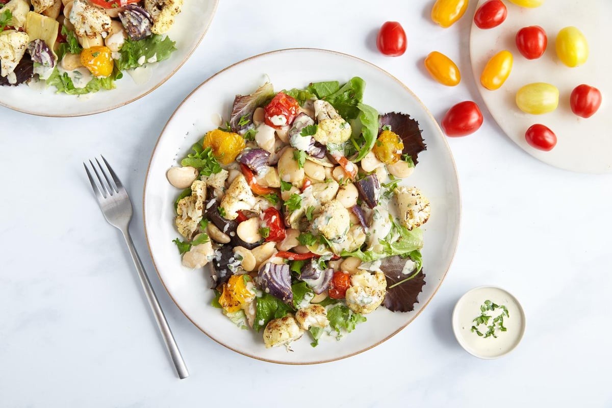 Mindful Chef's healthy recipe of the week: Za'atar cauliflower, artichokes & tahini drizzle | London Evening Standard