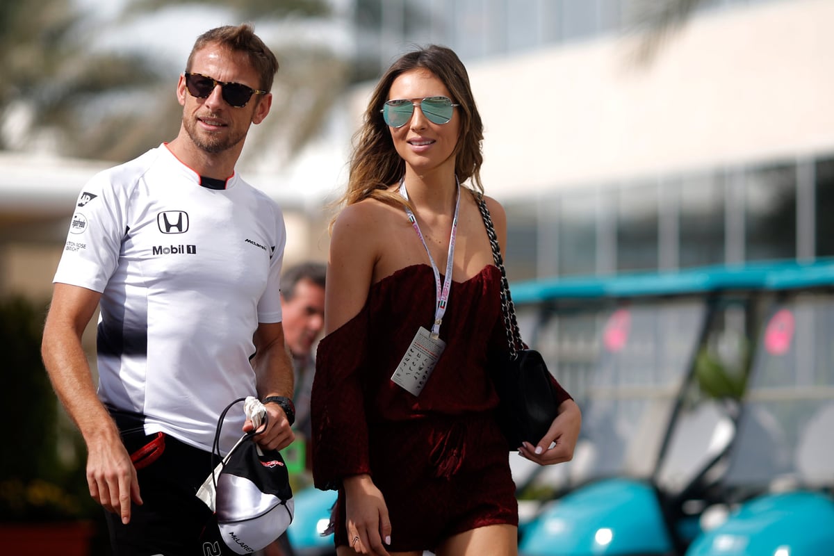 Jenson Button becomes father for first time as Brittny Ward gives birth to boy | London Evening Standard