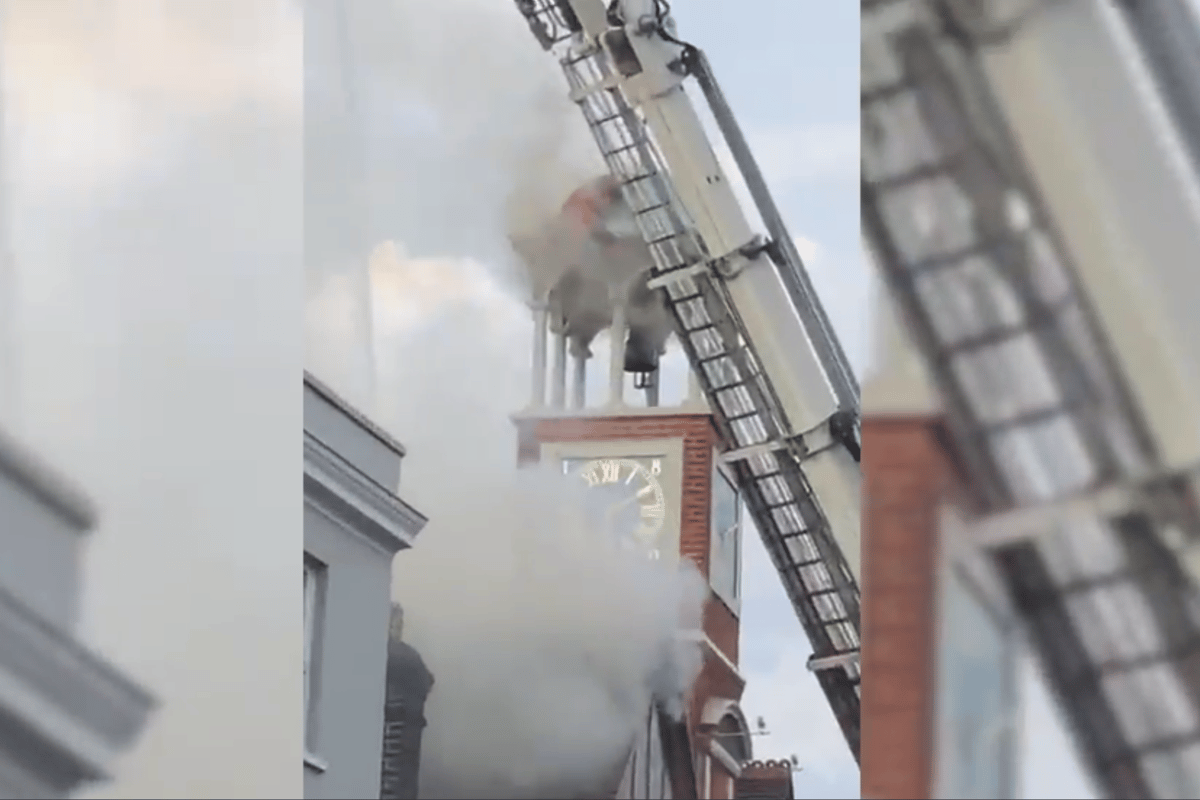 Wimbledon fire: Blaze breaks out at old fire station 'after lightning strike' | London Evening Standard