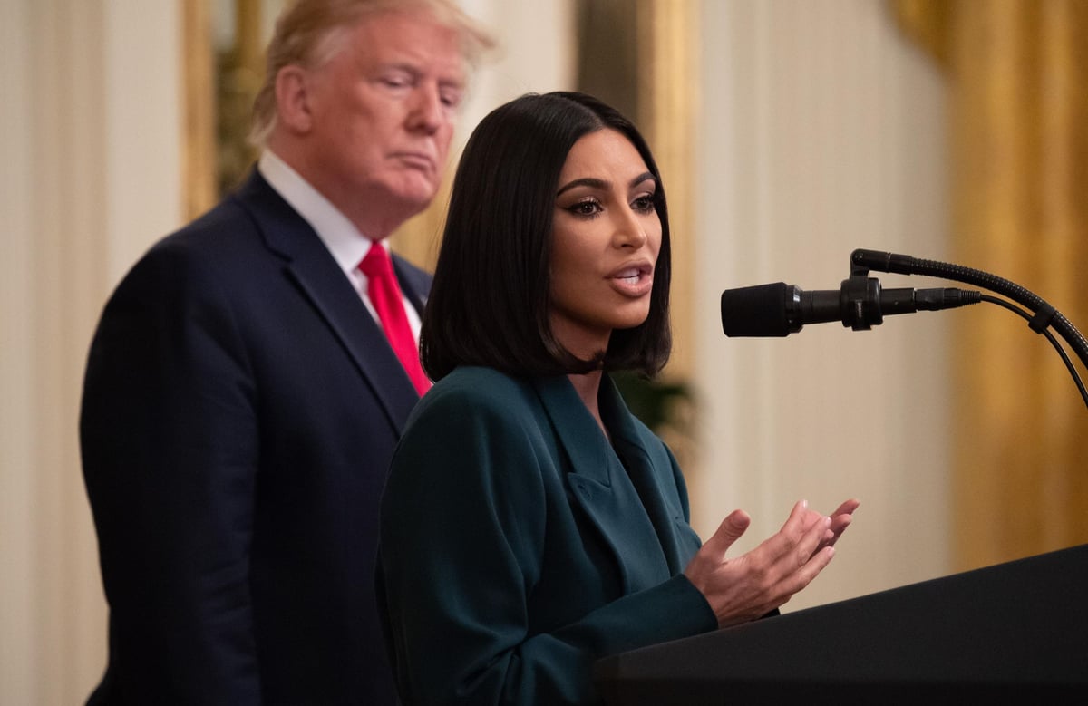 Kim Kardashian at the White House: The star's criminal reform appeals to President Donald Trump with Kanye West | London Evening Standard
